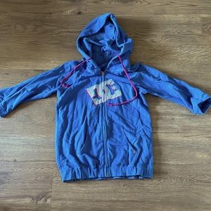 Womens 3/4 sleeve DC Shoes Hoodie! Size Small